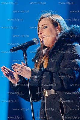 Gdansk. Dlugi Targ. Swiateczny koncert Cala Polska...