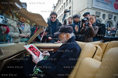 Gdansk. Obchody 55 lecia Polskiego Rock & Rolla. Odsloniecie...