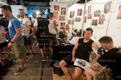 Centrum Stocznia Gdanska. Festiwal Cropp Gdansk Tattoo...