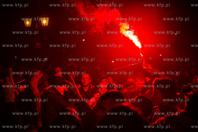 Zabawa sylwestrowa na Targu Weglowym w Gdansku.
31.12.2014
fot....