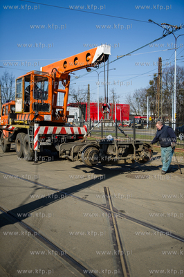 Gdansk. Wrzeszcz. Zajezdnia Tramwajowa Zakladu Komunikacji...