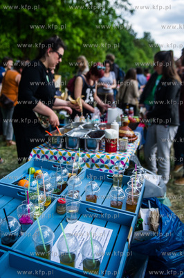 Gdansk. Laka przy Dworze Oliwskim. Weekendowa akcja...