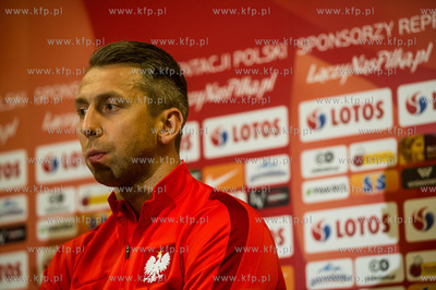 Gdansk. Stadion Energa. Konferencja prasowa poprzedzajaca...