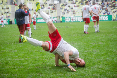 Energa Stadion Gdańsk. Charytatywny mecz piłkarski...