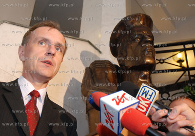 Konferencja prasowa Bogdana Klicha - Ministra Obrony...