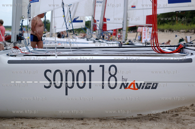 Sopot. Oficjalna prezenatacja i chrzciny nowego zaprojektowanego...