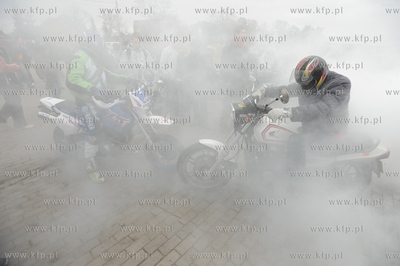 Sobowidz. Rozpoczecie sezonu motocyklowego Jajcarnia...