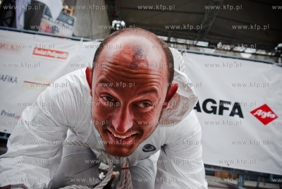 Jedna z atrakcji Jarmarku sw. Dominika byl chrzest...