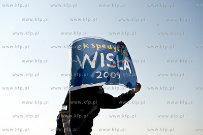 Gdansk. Ekspedycja Wisla podroznika Marka Kaminskiego...