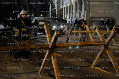 Plan zdjeciowy filmu o masakrze robotnikow na Wybrzezu...