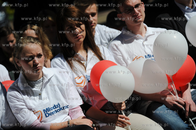 Gdansk. Dom Prezydenta Lecha Walesy. Akcja Mlodych...