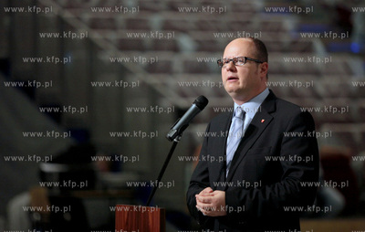 Ergo Arena na granicy Sopotu i Gdanska. Podpisanie...