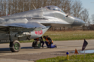 22 Baza Lotnictwa Taktycznego w Malborku.Trzy samoloty...