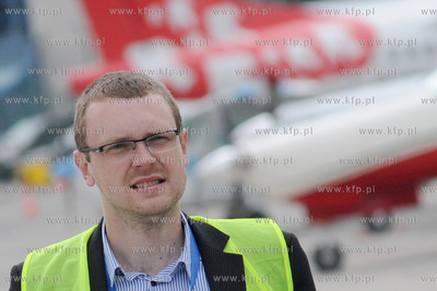 Michal Tusk, pracownik Portu Lotniczego w Gdansku.
04.06.2012...