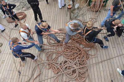Dzien na Darze Mlodziezy ze studentami Akademii Morskiej...