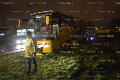 Po meczu Czarni  Słupsk- Trefl Sopot zawodnicy Sopotu...