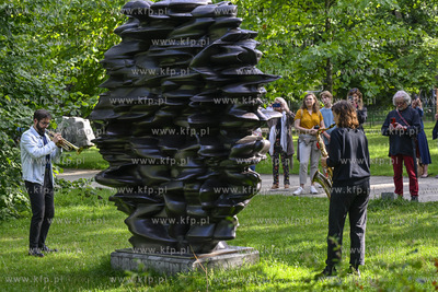 Park Polnocny w Sopocie. Improwizacje jazzowe przy...