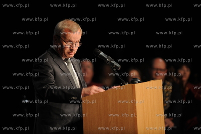 20 lat gdanskiej samorzadnosci. Uroczystosc w Teatrze...