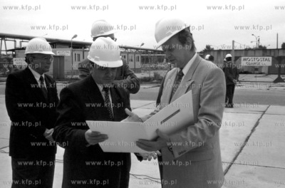 Prezes Rafinierii Gdanskiej Wlodzimierz Dyrka i prezes...