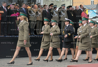 Centralne uroczystosci 20 lecia Strazy Granicznej na...