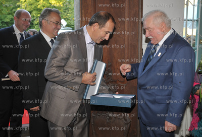 Przyjecie urodzinowe z okazji 68 urodzin Lecha Walesy...