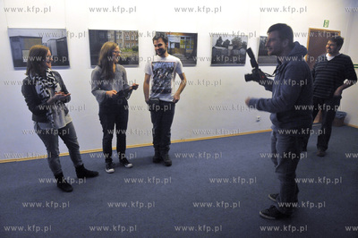 Gdansk Brzezno. Projektornia GAK. Wystawa zdjec Michala...