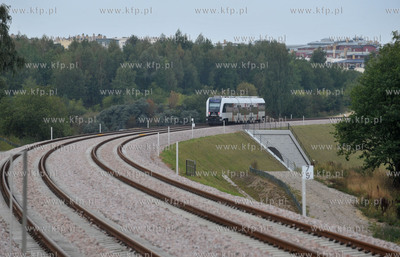 Pomorska Kolej Metropolitalna, przystanek Jasien. 01.09.2015...