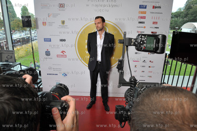 40 Festiwal Filmowy w Gdyni. Ny. Aktor Tomasz Kot 15.09.2015...