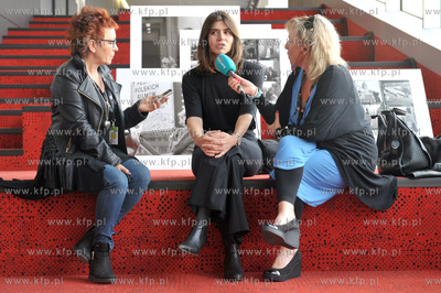 Festiwal Filmowy w Gdyni. Dziennikarki Dziennika Baltyckiego...