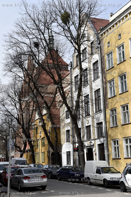 Gdańsk. Ul. Swiętojańska. Dom Zachariasza Zappio....