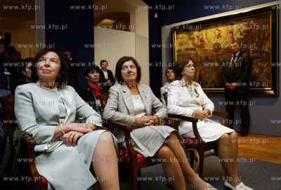 Spotkanie Prezydentow Grupy Wyszehradzkiej. Pierwsze...