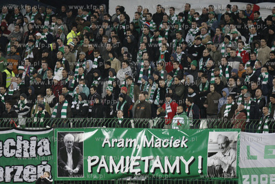 Gdansk. Mecz 1/2 Finalu o Puchar Polski Lechia Gdansk...