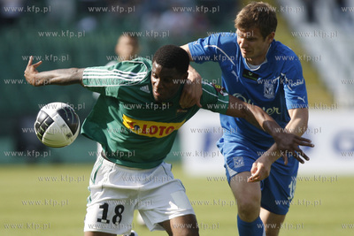 Gdansk. Mecz o mistrzostwo Ekstraklasy. Lechia Gdansk...