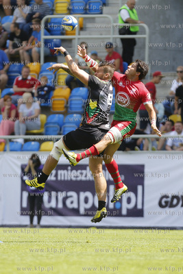 Gdynia. Mistrzostwa Europy w Rugby 7. Mecz Portugalia...