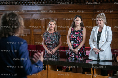 Urząd Miasta Sopotu. Uroczystość wręczenia nominacji...