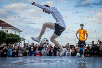 Sopot.  Mistrzostwa Europy we Freestyle Footballu.
09.06.2024
fot....