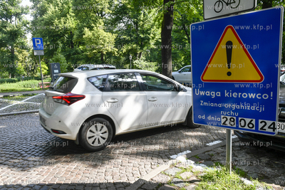 Zmiana, tymczasowa,  organizacji ruchu ul. Marii Skłodowskiej-Curie,...