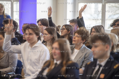 Przedstawiciele pomorskich szkół ponadpodstawowych...