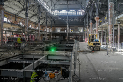 Rewitalizacja Hali Targowej w Gdańsku już na półmetku....