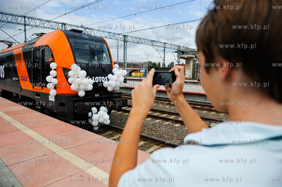 Tczew. Lotos.Lokomotywa Dragon, pierwsza od ponad 20...