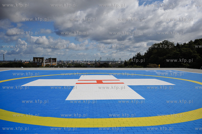 Gdansk. Uroczystosc zakonczenia budowy Centrum Medycyny...