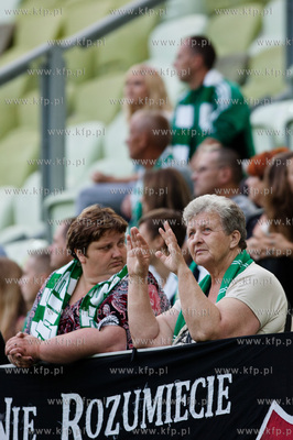 Gdansk. PGE Arena. Mecz o mistrzostwo Ekstraklasy....