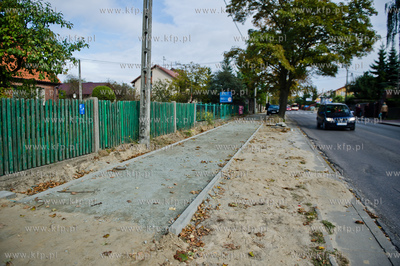 Gdansk. Remont chodnika przy ulicy Ludwika Beethowena.
02.10.2014
fot....