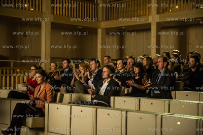 Gdansk. Teatr Szekspirowski. Daria Widawska i Tomasz...