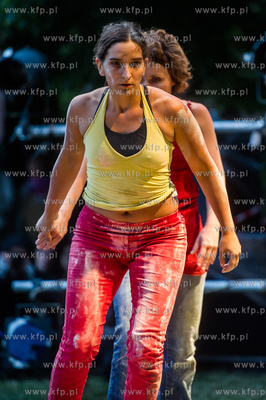 Gdansk. Gora Gradowa. XIX Miedzynarodowy Festiwal Teatrow...