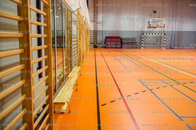 Gdynia. Oksywie. Nowo otwarte Akademickie Centrum Sportowe...