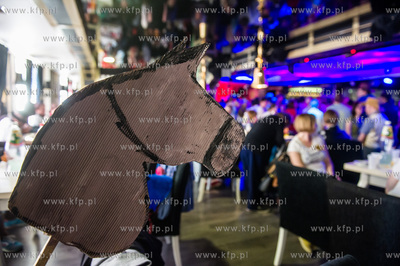 Gdansk. Klub Miasto Anaiolow. Wild West Disco - Impreza...