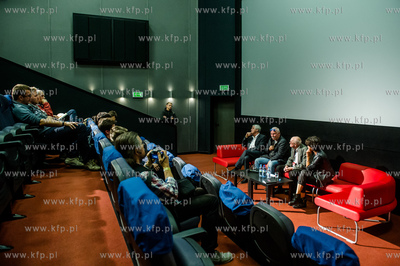 Gdynia. Sala kinowa Goplana Gdyńskiego Centrum Filmowego....