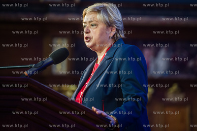 Gdańsk. Dwór Artusa.  Obchody 30-lecia Trybunału...