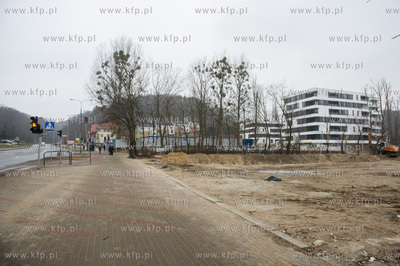 Gdynia. Działka przy ulicy Kieleckiej, na której...